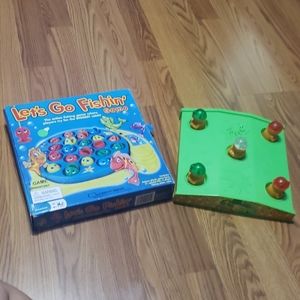 2 games replacement boards Fishing whac-a-mole
